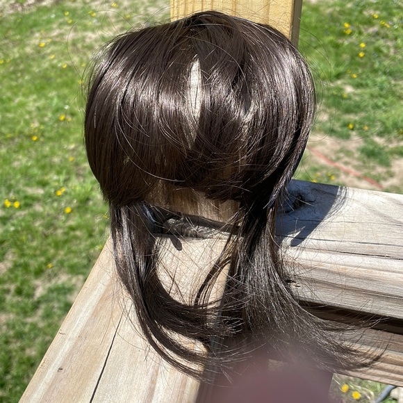 NWT bangs headband bangs various colors price firm medium or brown black band - Picture 4 of 12